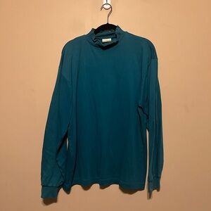 LL Bean Mockneck Long Sleeve Top